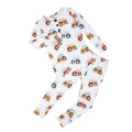 Little Farmer Tractor Bamboo Two Piece Set