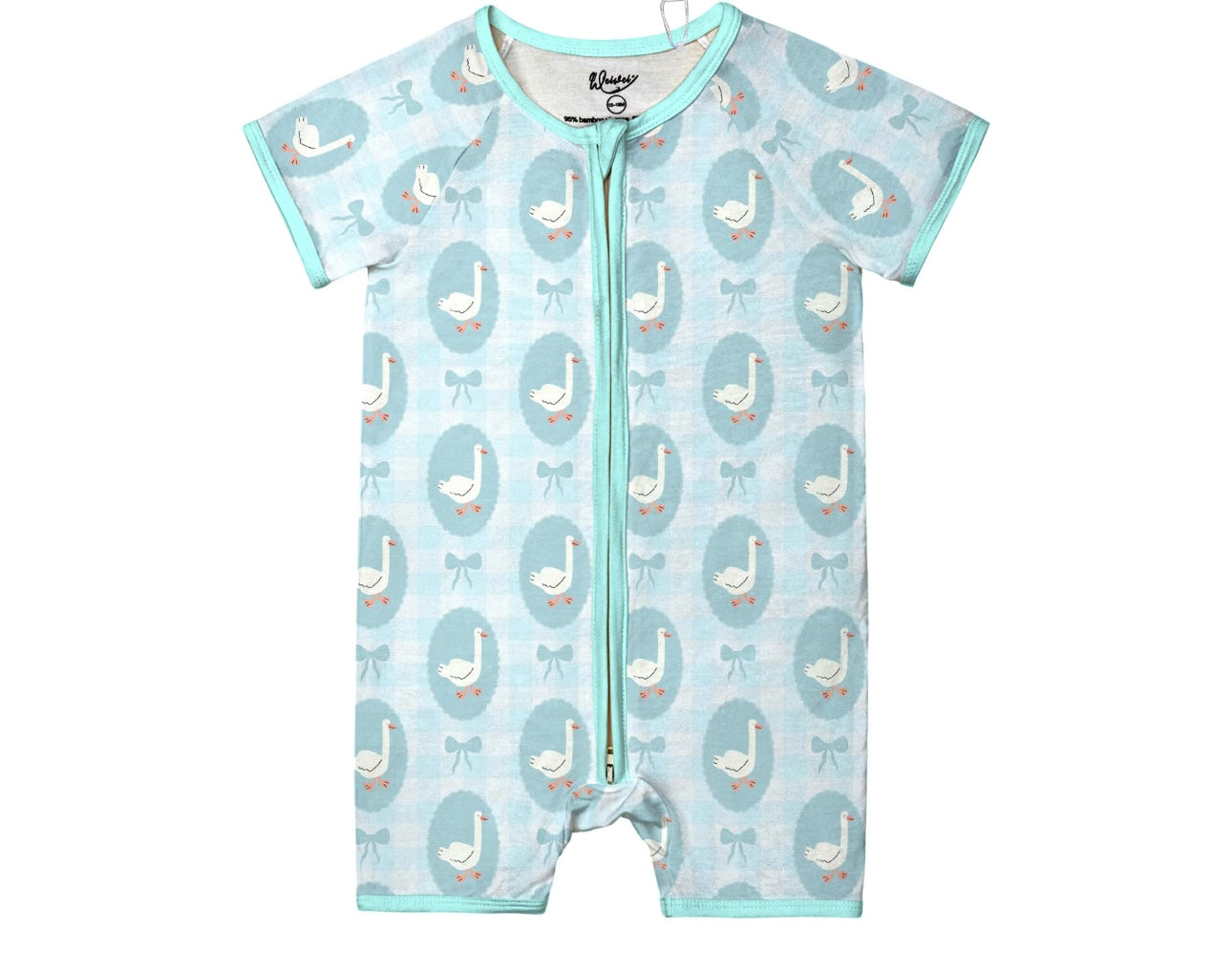Blue Goose Gingham Shortie