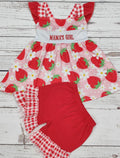 Mama’s Girl Strawberry Dress Set
