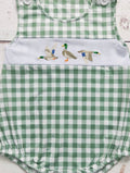 Gingham Duck Romper