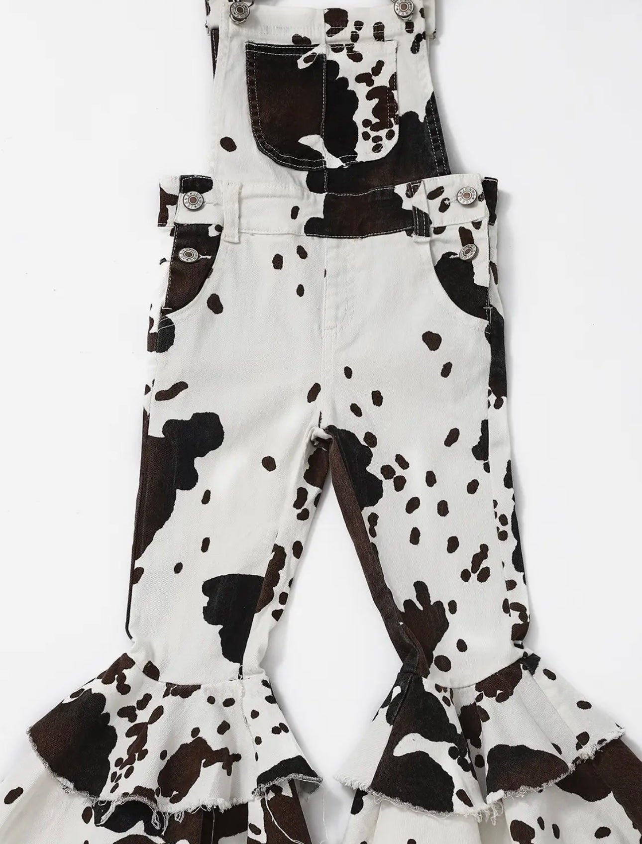 Cowgirl Cutie Bell Bottom Overalls