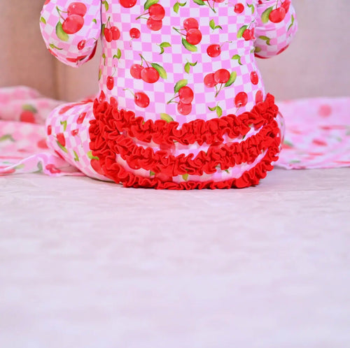 Cherry On Top Bamboo Zippy