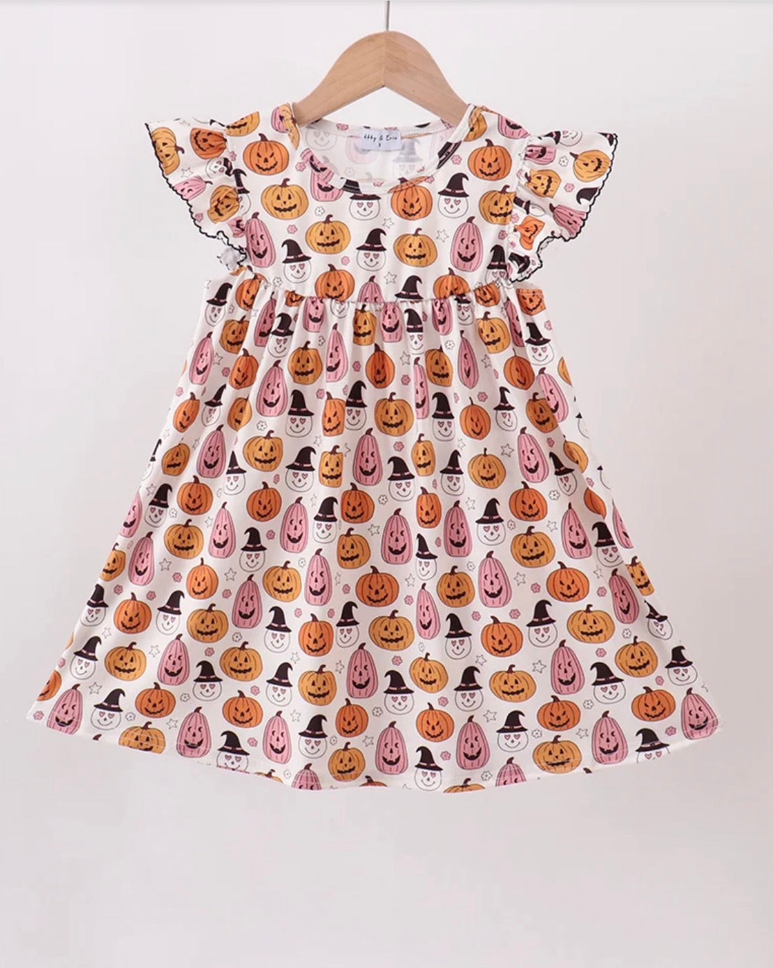 Pumpkin Ruffle Dress