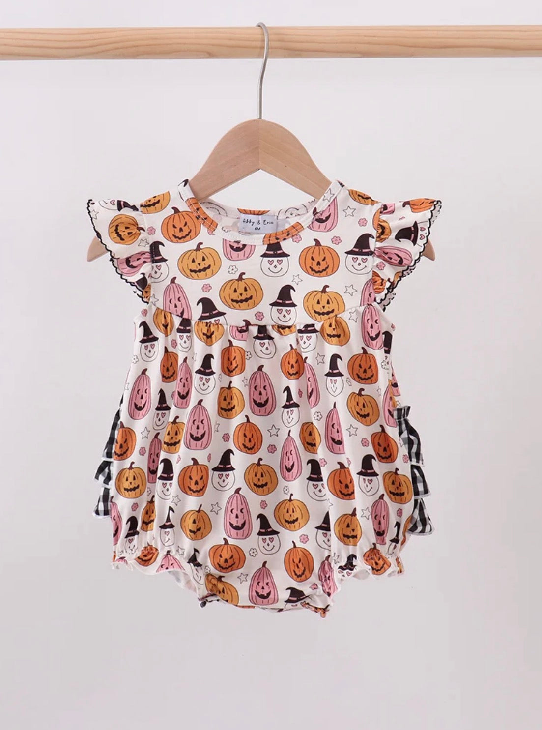 Pumpkin Ruffle Bubble