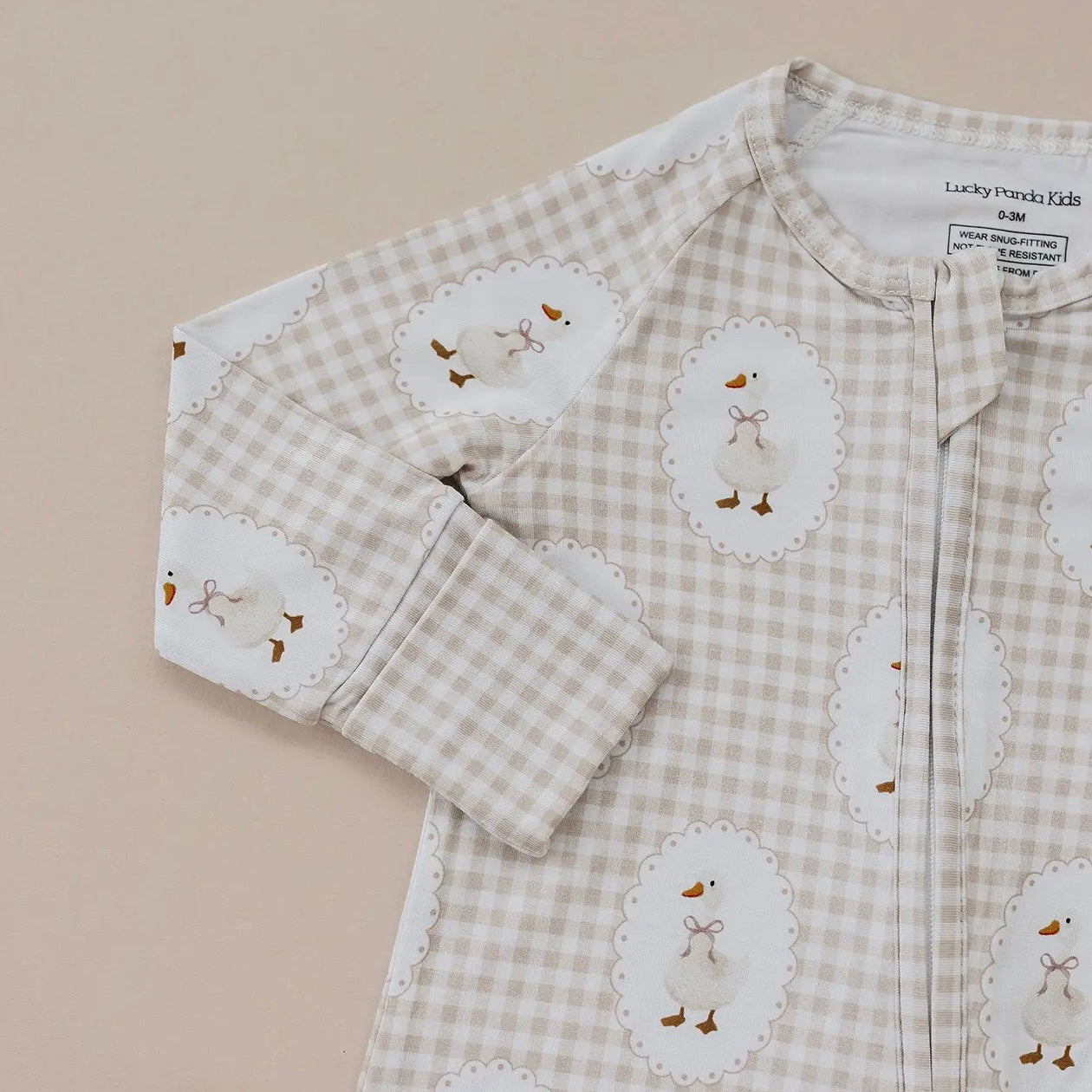 Gingham & Goose Bamboo Zippy