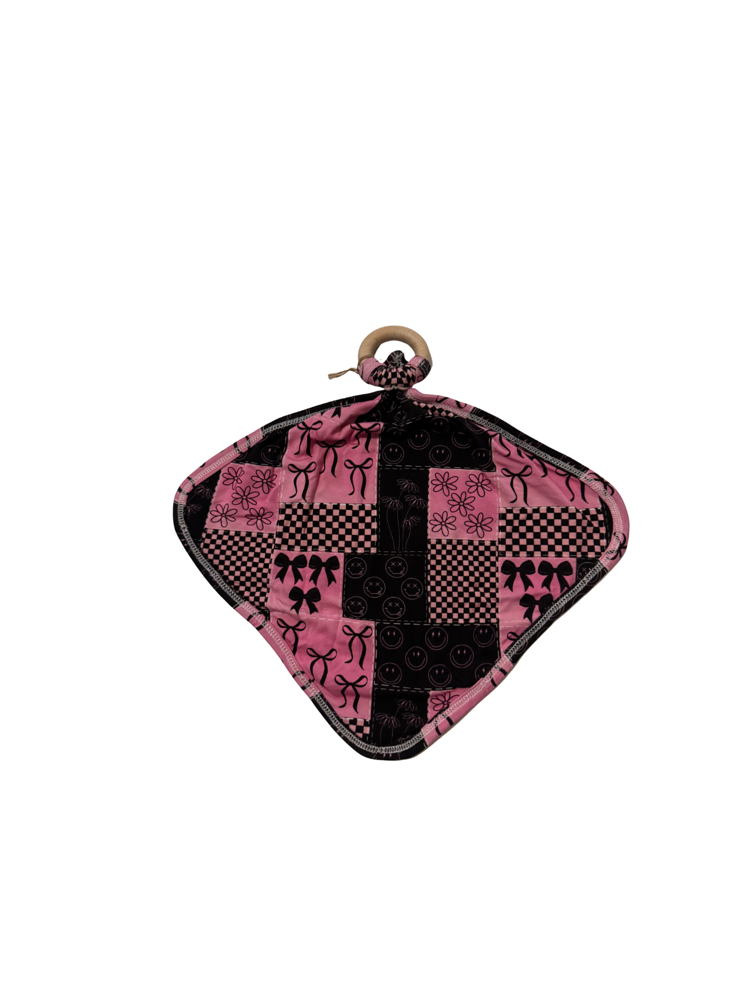 Pink Patchwork Lovey