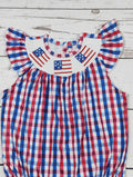 Smocked Patriotic Bubble